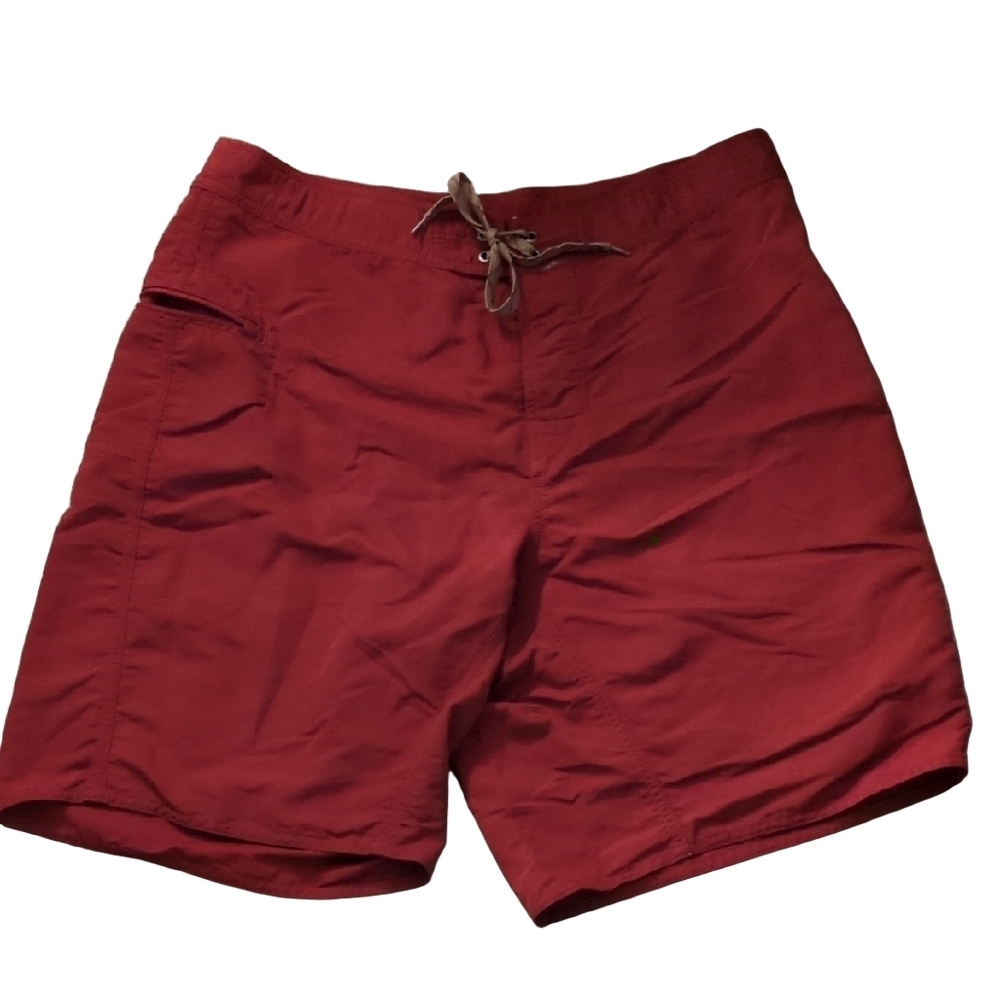 Patagonia Burgundy Board Shorts Size 36